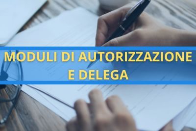 Moduli di autorizzazione e delega