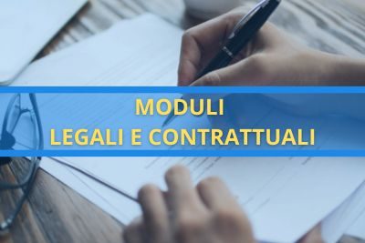 Moduli legali e contrattuali