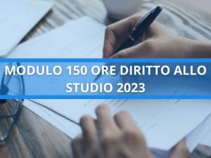 150 Ore Studio 2023 - Scarica Modulo Gratis