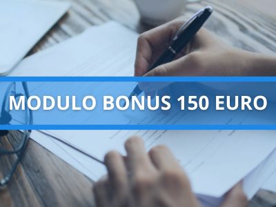modulo bonus 150 euro