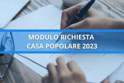 modulo richiesta casa popolare 2023